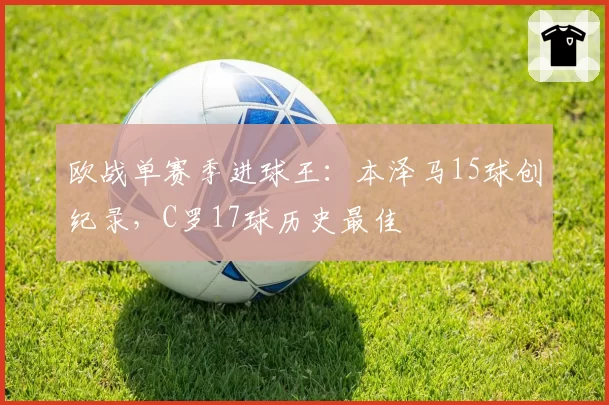 欧战单赛季进球王：本泽马15球创纪录，C罗17球历史最佳