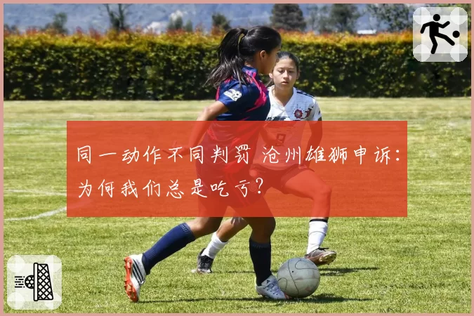 同一动作不同判罚 沧州雄狮申诉：为何我们总是吃亏？